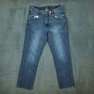 Urban Star Jeans Mens 32x30 Dark Wash Straight Leg Stretch Denim Blue Y2K Street
